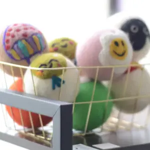 Handmade Cute Printed Wool Dryer Ball