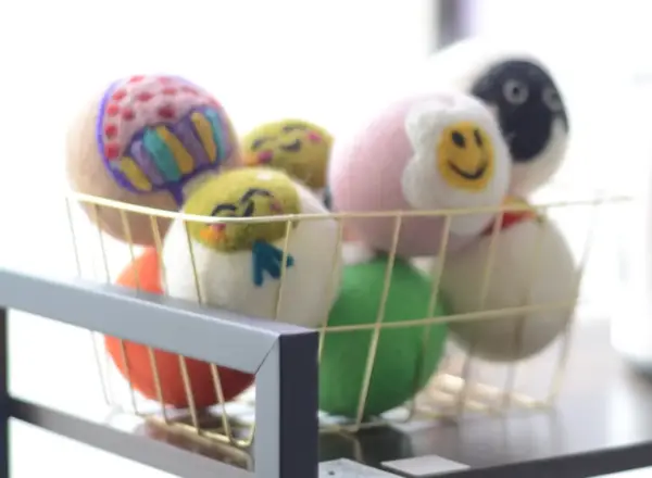 Handmade Cute Printed Wool Dryer Ball