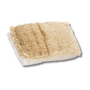 cellulose plant fiber dish sponge – loofah + cellulose | plastic free