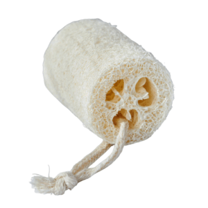 natural loofah exfoliating slice | plant based + compostable